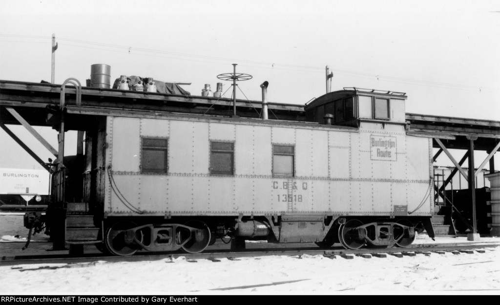 CBQ Waycar #13518 - Chicago, Burlington & Quincy